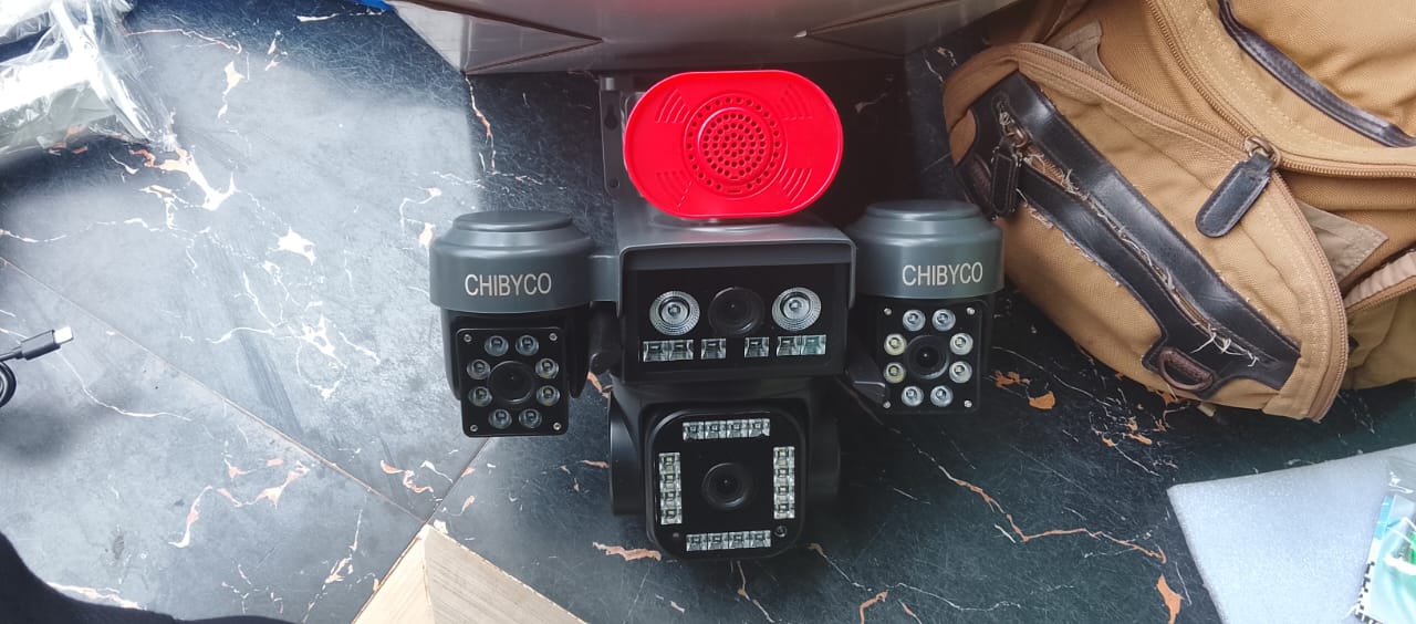 Multi-lens CCTV security camera equipment